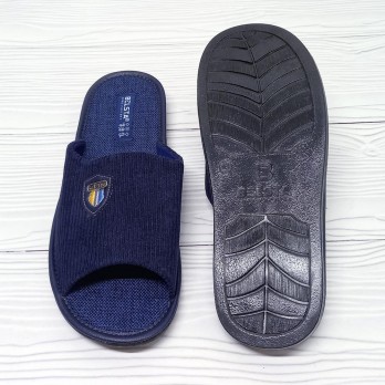 Синие домашние тапочки, мужские, тм Белста