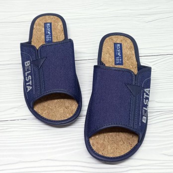 Мужские тапочки Белста, пробковая стелька, мужские