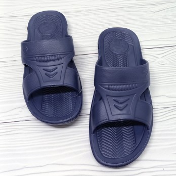 Синие мужские шлёпанцы тм Прогресс