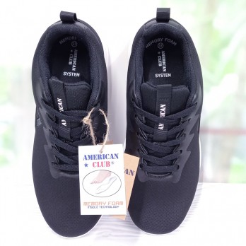 Кроссовки American Club для мальчика, чёрные, сезон: весна лето