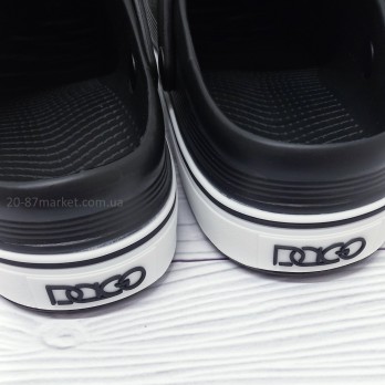 Мужские кроксы вид с зади