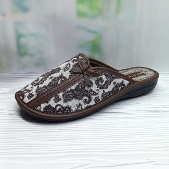 Женские домашние тапочки, тм Белста, коричневые