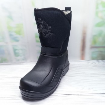 Зимние мужские сапоги Даго Стиль, чёрные