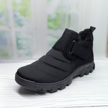 Мужские полусапожки утеплённые Dago Style чёрные