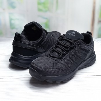 Черные текстильные кроссовки для мальчика