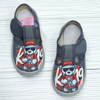 Waldi тапочки, для мальчика, серые.