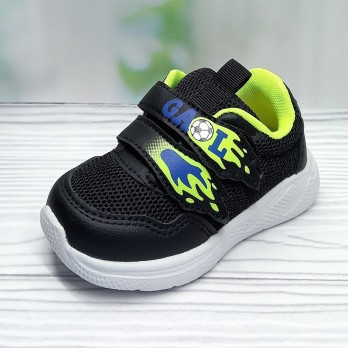 Кроссовки детские для мальчика, Apawwa, чёрные