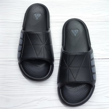 шльопанцы для мальчика, тм Гипанис,  чёрные.