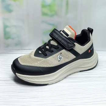 Кроссовки текстильные для мальчика, Baas бежевые