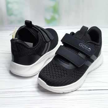 Кроссовки весна для мальчика, чёрные.