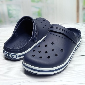 Синие мужские кроксы, тм Даго Стиль.