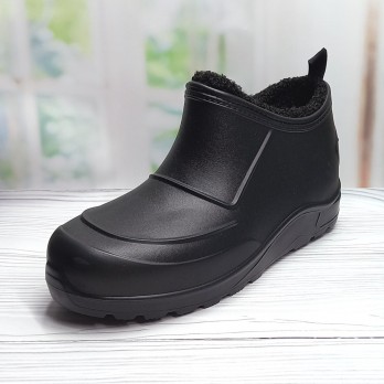 Галоши садовые мужские утеплённые, тм Dago Style, чёрные