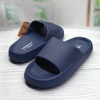 Шльопанцы для мальчика, синие.