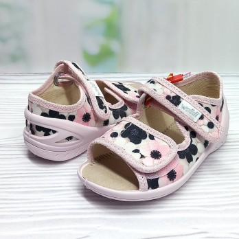 тапочки для девочки, розовые.