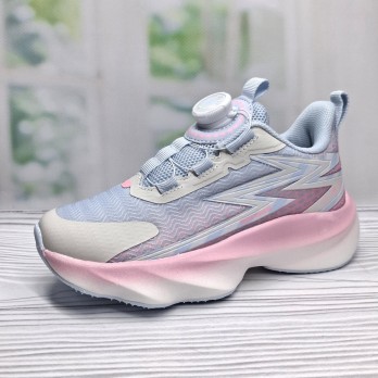 Кроссовки для девочки система быстрой шнуровки, тм Apawwa голубые