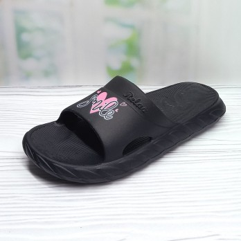 Женские пляжные шлёпанцы, тм Dago Style, чёрные