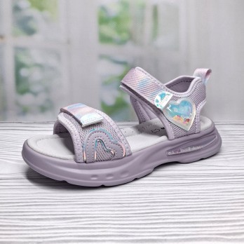 Детские сандалии для девочки, тм Apawwa фиолетовые