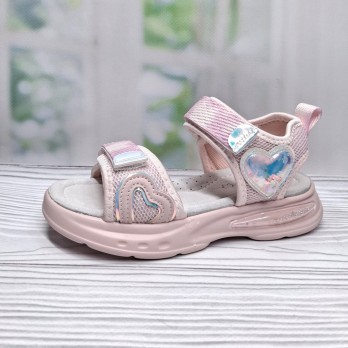 Детские сандалии для девочки, тм Apawwa розовые