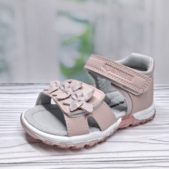 Детские босоножки для девочки, тм Apawwa розовые