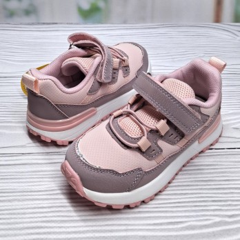 кроссовки для девочки, весна-осень, розовые.