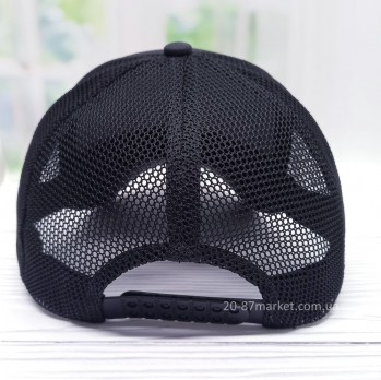 Бейсболка мужская лето сетка вид сзади на застёжку